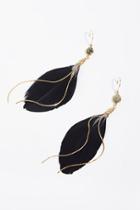 Lone Feather Earring By Free People